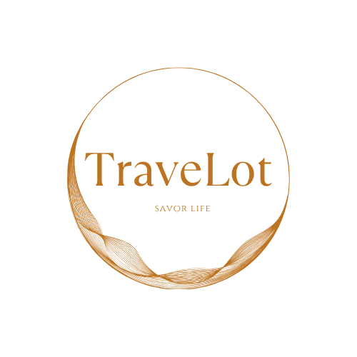 TraveLot logo featuring an elegant, refined design that reflects premium travel experiences in the Lot Valley.